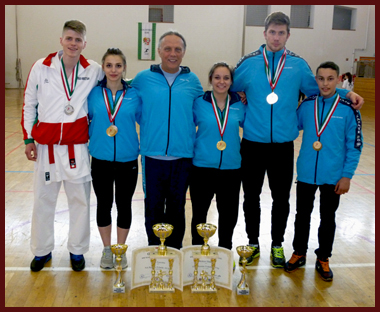 Goju Kai students medals 2015