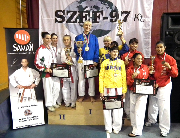 Goju-Kai Budapest Open lánycsapat