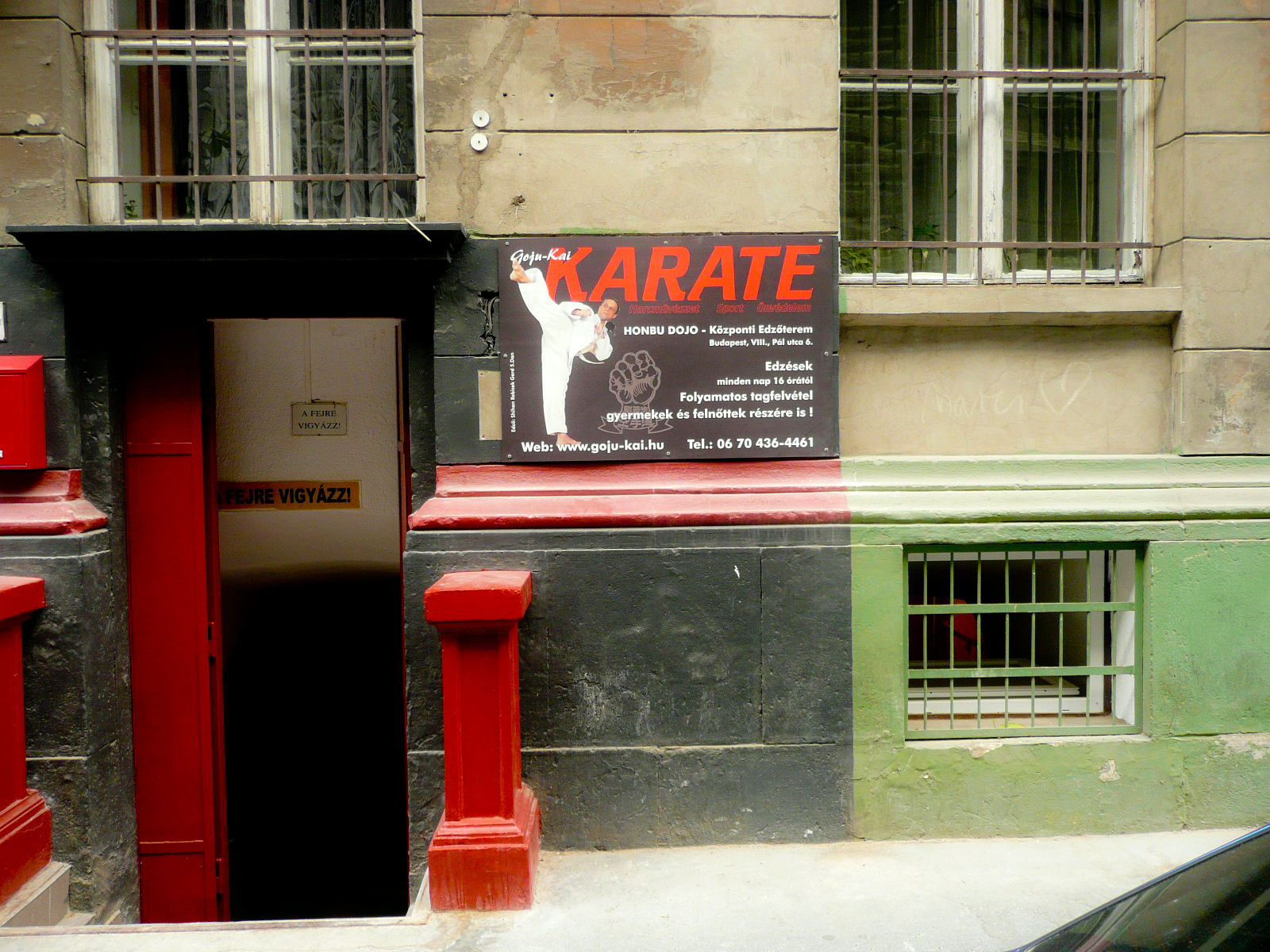 Goju-Kai Karate edzőterem Budapest