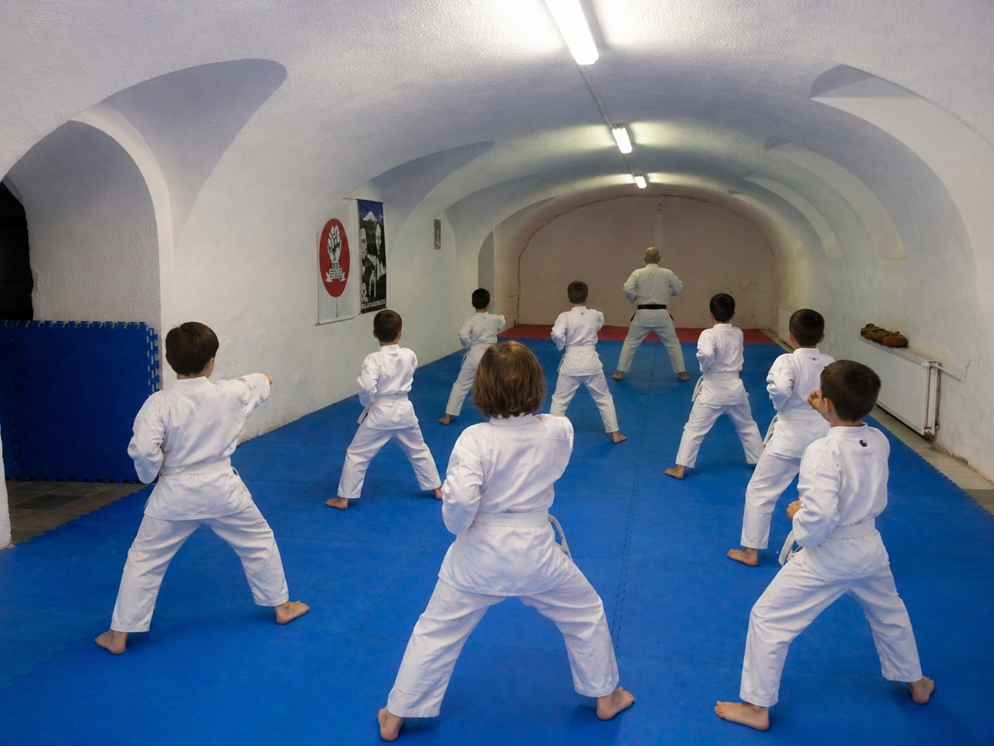 dojo karate - kids goju - Kai - Budapest